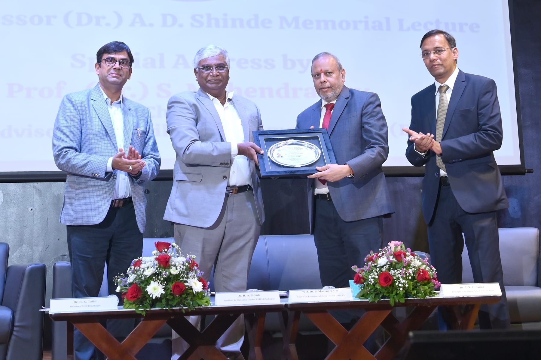 Late Prof. A. D. Shinde Memorial Lecture Series on India's economic transformation and the vision of Viksit Bharat 2047 by Prof. Dr. S. Mahendra Dev, Chairman, Economic Advisory Council to the Prime Minister (EAC-PM)